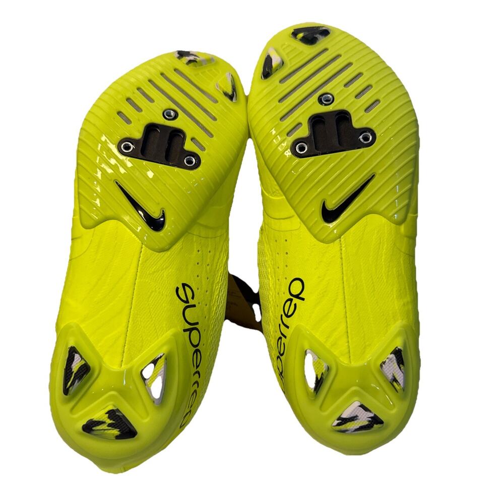 Nike Cycling Shoes Mens SuperRep 2 Next Nature Volt Indoor Cycling Neon - Picture 6 of 11